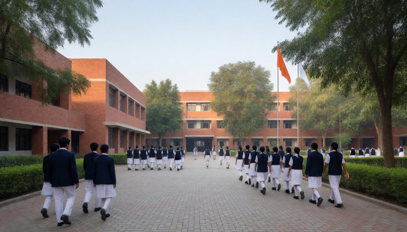 Students of Demo Vidya Mandir