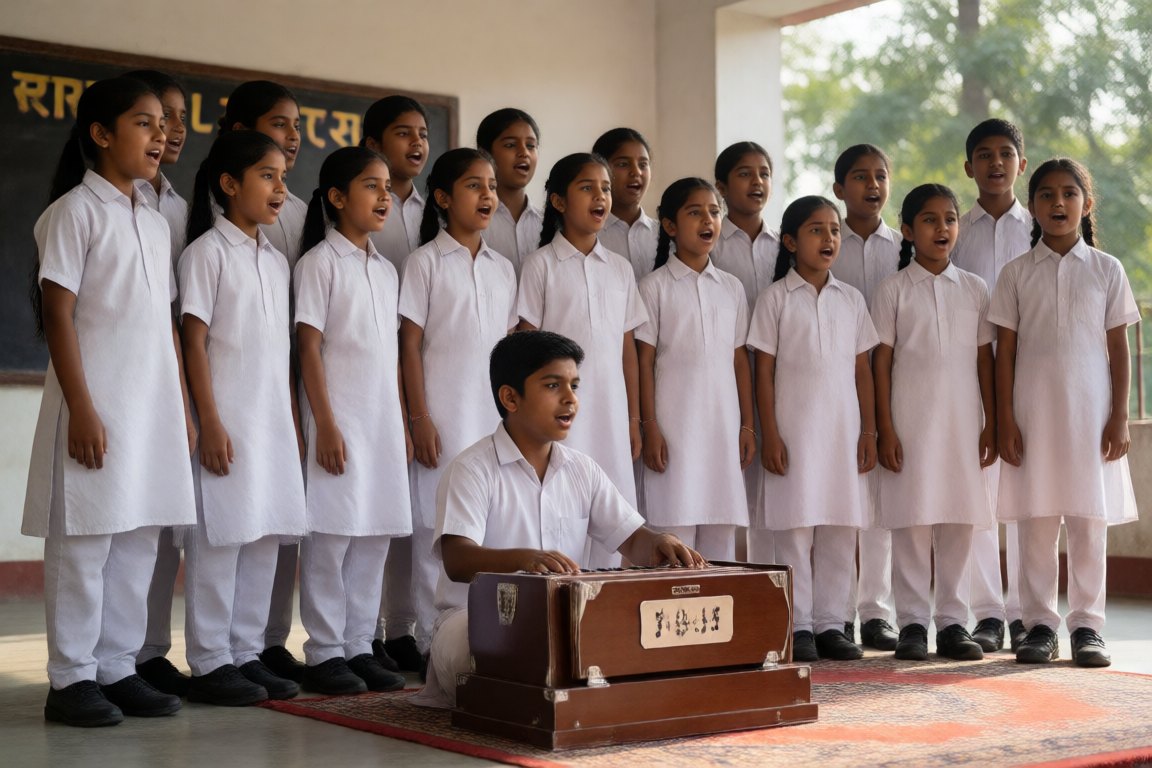 The school choir