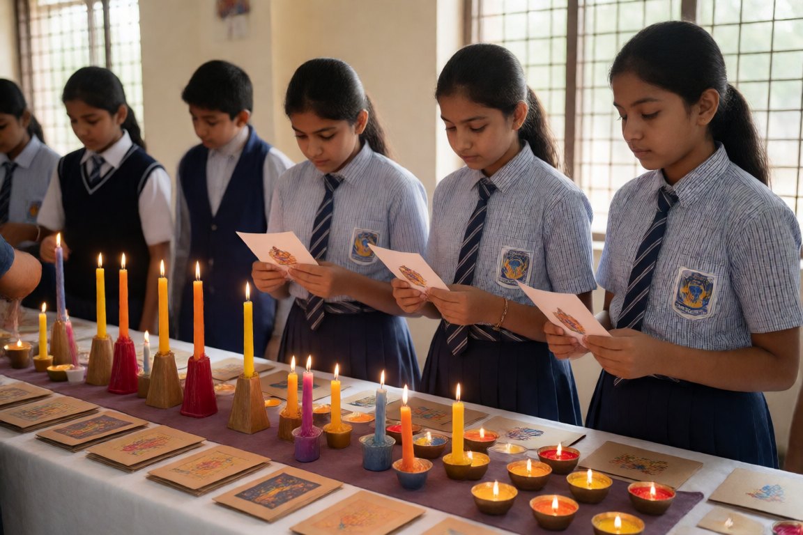 Craft stall by the Interact Club