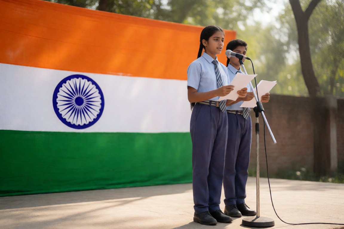 Speech by the head boy