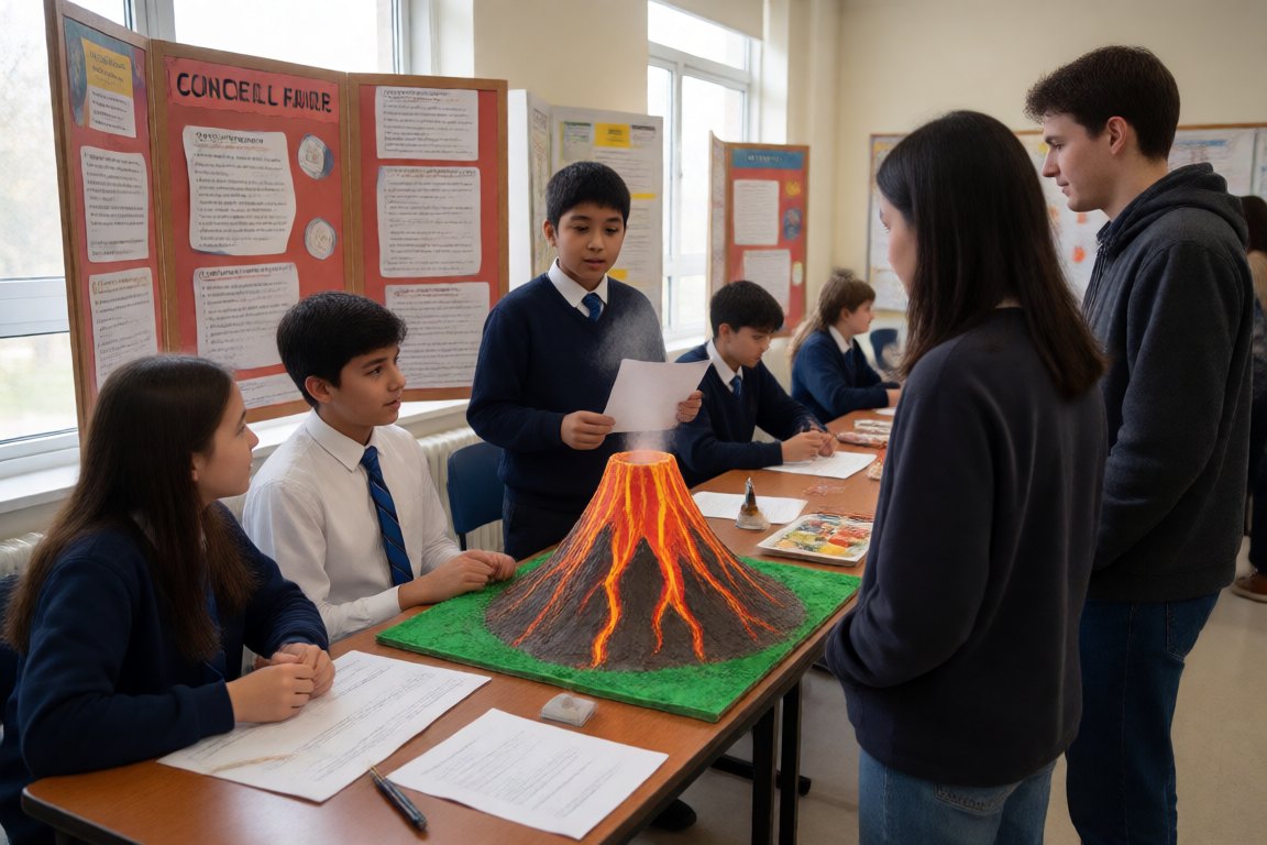 Volcano model, Class 6