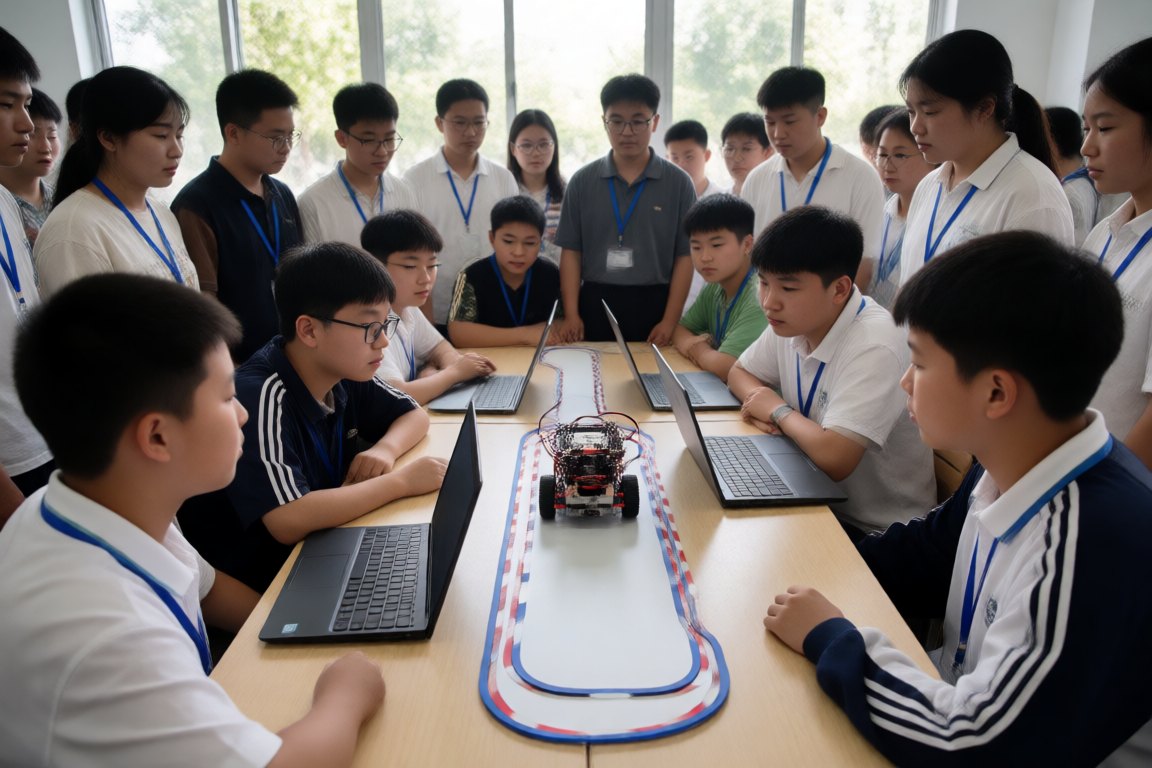 Robotics club demo